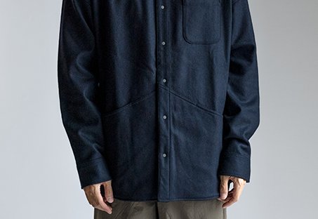 アトリエブルーボトル　ネオウールシャツ　Neo WOOL SHIRTS 2022